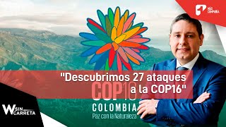 Mauricio Lizcano minTIC habló sobre los ciberataques que recibió la COP16  La W Sin Carreta [upl. by Turne]