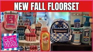 NEW FALL FLOORSET  NEW FALL CANDLES SOAPS amp ACCESSORIES at Bath amp Body Works bathandbodyworks [upl. by Bethina]