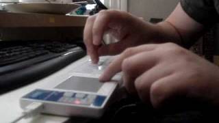 Korg nanoPAD  GlovePIE  Alesis Ion  Makeshift Omnichord [upl. by Akiwak]