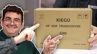 Xiegu G90 HF Radio Unboxing [upl. by Rustie]