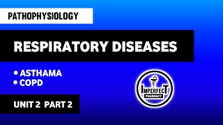 Asthama  COPD  Respiratory Diseases  Pathophysiology  B Pharma 2nd Semester [upl. by Onnem]