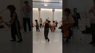 ARTIST COLLABORATION between String Musicians and Dancers In Rehearsal with Next Fest [upl. by Aihseket874]