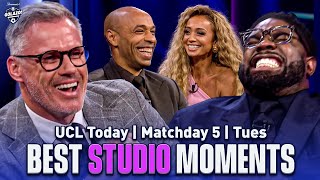 SHOW HIGHLIGHTS Best Moments From UCL Today  Kate Micah Henry Carragher  CBS Sports [upl. by Lachish]