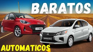 Los 5 AUTOS automaticos MAS BARATOS EN MEXICO modelo 2023 [upl. by Eceerehs]