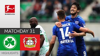 Greuther Fürth  Bayer 04 Leverkusen 14  Highlights  Matchday 31 – Bundesliga 202122 [upl. by Lennon]