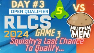 2024 RLCS OPEN QUALIFER Day 3  Following The MUFFIN MEN  Schnauzerheiser vs Muffin Men Last Game [upl. by Duston467]