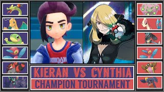 KIERAN vs CYNTHIA  Pokémon Champion Tournament Battle 5 [upl. by Deming]