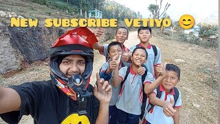 new subscribers vetiyo gyzs big shoutout to Vai Haru ❤️  sameer vlog offroad goviral vlog [upl. by Nena414]