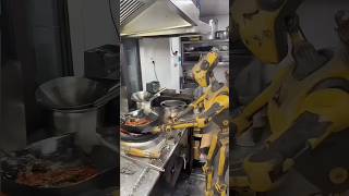 Robot cookRobot cooking foodshortsvideoyoutubfoodschannelcookingrobotcook [upl. by Nosyt677]