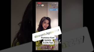 Rumena Begum Life Tips Tiktok Live 4624 [upl. by Bunder]