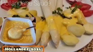 Hollandez Sosu nasıl yapılır👌kolay ve kesin sonuçlu  Hollandaise Sauce [upl. by Denis]