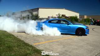 Dodge Charger Hellcat Burnout [upl. by Mauri]