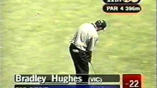 1998 Australian Masters Final Round Bradley Hughes [upl. by Ellednahs]