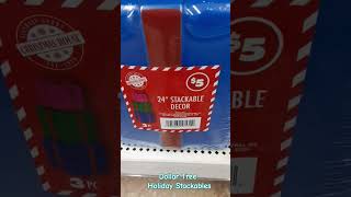 Dollar Tree 2024 Holiday Stackables  IcedHazelnut Channel [upl. by Wain]