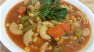 MINESTRONE SOUP  Todds Kitchen [upl. by Kati]