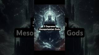 5 SUPREME Mesopotamian Gods Of All Time shorts [upl. by Ahsirtap598]