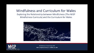 Mindfulness Wales Mindfulness and Curriculum for Wales [upl. by Arataj]