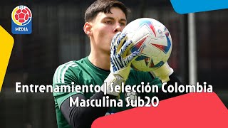 Entrenamiento  Selección Colombia Masculina Sub20  Bogotá [upl. by Eisle]