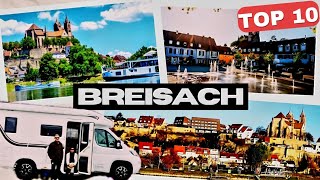 199🇩🇪 ‼️TOP 10 BREISACH ‼️ Pueblos de ALEMANIA 👉Área de AUTOCARAVANAS Qué ver en Breisach tour 💃🕺 [upl. by Enyr]