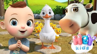 Comptines pour Bébé en Anglais  Chansons pour apprendre langlais  HeyKids [upl. by Balough]