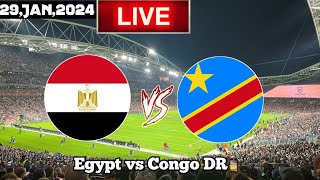 Egypt Vs Congo DR Live Match Today [upl. by Tullius]