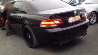 Bmw 760 LI V12 V 12 HAMANN Motor sound HAMANN INDIVIDUAL [upl. by Sliwa]