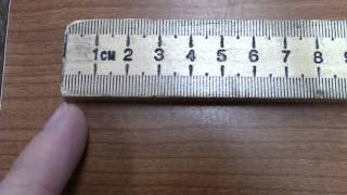 How to Measure Using a Meter Stick [upl. by Euginom]