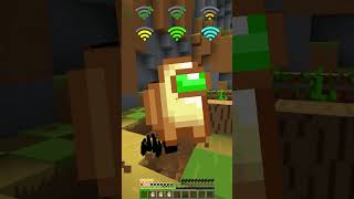 Totem of Undying vs Different WiFi shorts minecraft meme [upl. by Mulcahy915]