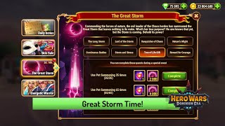 The Great Storm is Back Once Again — Hero Wars Dominion Era [upl. by Sivolc429]