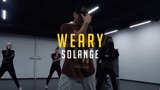 SOLANGE  WEARY  OPEN CLASS  CHOREO by DEN KEVY Денис Сенькевич  quotЭтаж Larryquot [upl. by Holtorf]