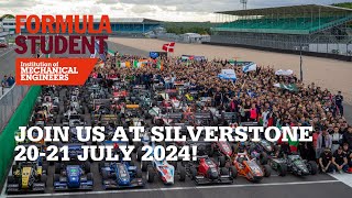 Join us for Formula Student 2024 at Silverstone [upl. by Delphine]