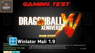 Dragon Ball XenoVerse  Winlator Mali 19  Mediatek Dimensity 1200  Xiaomi 11T Test [upl. by Adeirf]