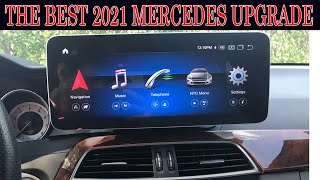 Mercedes Benz 123” Android Touch Screen Radio Upgrade for 2021 [upl. by Aserahs197]