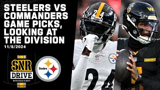 Week 10 NFL Game Predictions  Steelers at Commanders Preview  SNR Drive  Pittsburgh Steelers [upl. by Engedi]