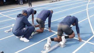 Workout Wednesday North Carolina AampT Sprinters [upl. by Aneehsak]