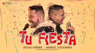 Jessi Uribe Jorge Celedón  Tu Fiesta l Video Oficial [upl. by Holbrooke]