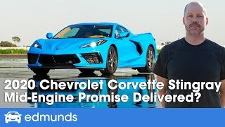 2020 Corvette Stingray Review ― Test Drive of the New Corvette C8 [upl. by Holt508]