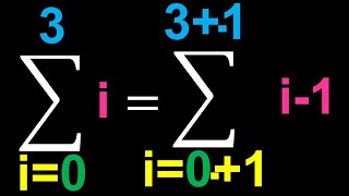 Changing indexes in sigma notation carefully explained and illustrated with examples [upl. by Anselmo]