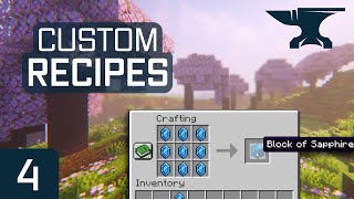 Forge Modding Tutorial  Minecraft 120 Custom Recipes  4 [upl. by Candide]