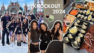 EVERYTHING I ATE DURING KNOCKOUT WEEK vlog [upl. by Nauqaj238]