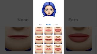 Making Coraline as a Memoji memoji shorts halloween coraline 🪡🧵 [upl. by Dannye]