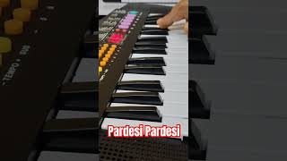 Pardesi Pardesi Jana Nahi yt music pianobajao [upl. by Htebharas]