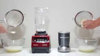 OmniBlend vs Nutribullet Review  Comparison 60 Second Lemon Test [upl. by Adila]