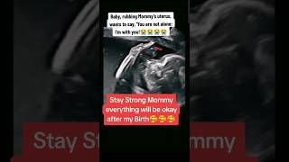 32 weeks baby rubbing mothers uterus love🥰🥰viralvideo trending baby [upl. by Robbi]