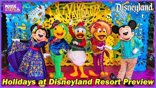 Holidays at Disneyland Resort 2024 Preview Official [upl. by Holloway]