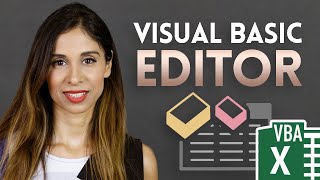 Excel VBA tutorial for beginners The Visual Basic Editor VBE [upl. by Kelila]