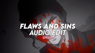 Flaws and sins  Juice wrld edit audio [upl. by Drus203]