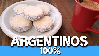 Cómo hacer ALFAJORES DE MAICENA💙 Receta Original Super Fáciles [upl. by Bessie]