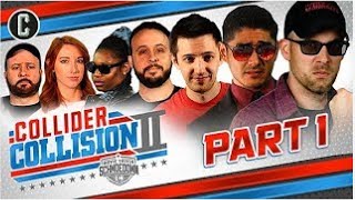 COLLIDER COLLISION II Movie Trivia Schmoedown  Part 1 MURRELL VS GHAI [upl. by Ahsito]