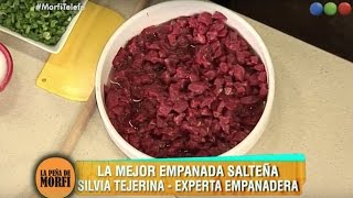 Receta Empanada salteña  La Peña de Morfi [upl. by Ssilem]